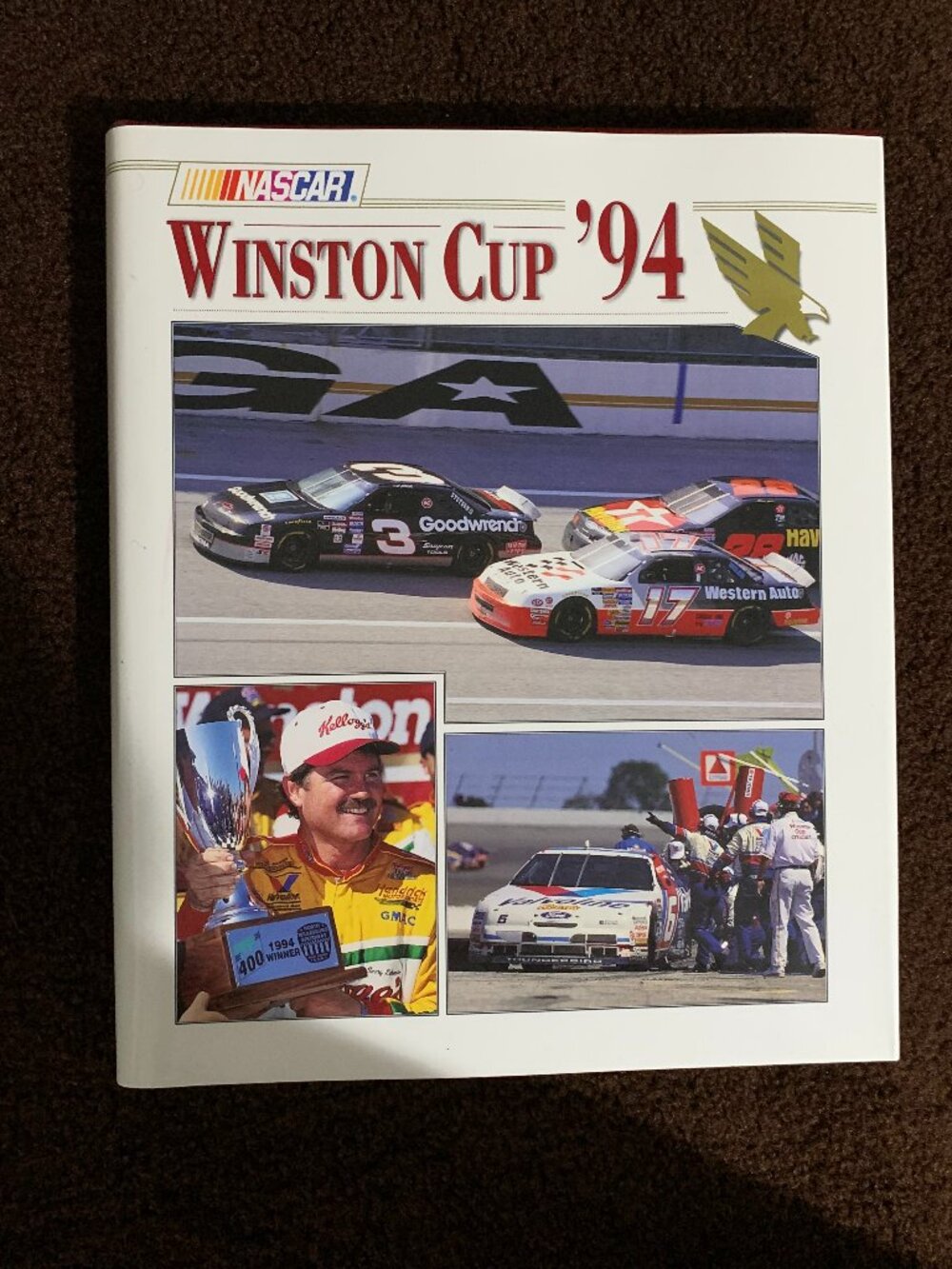 Nascar Winston Cup Book    "Dale Earnhart Champion"